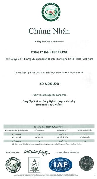  - Chi Nhánh Bình Dương - Công Ty TNHH Life Bridge Việt Nam